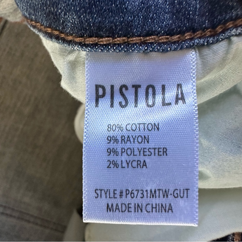 Pistola Skinny Fit Jeans Women's Size 33 Medium Wash Stretch Denim - Picture 6 of 9